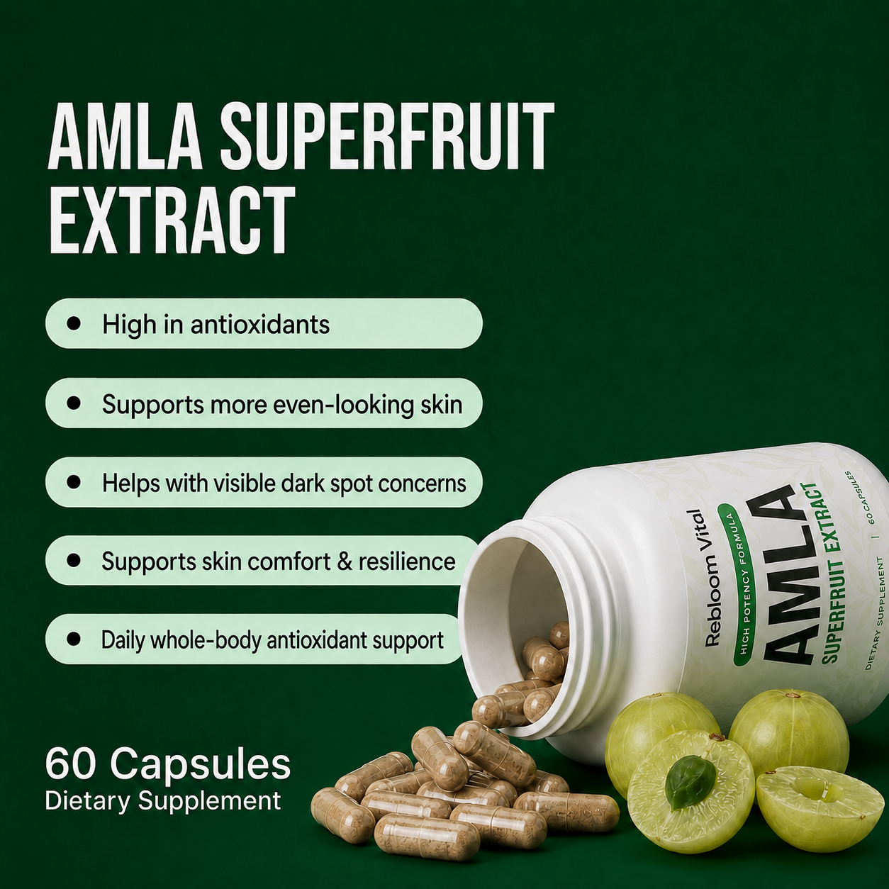 AMLA SUPERFRUIT EXTRACT CAPSULES
