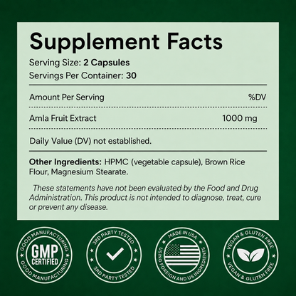AMLA SUPERFRUIT - ELIMINATES SEBORRHEIC KERATOSIS