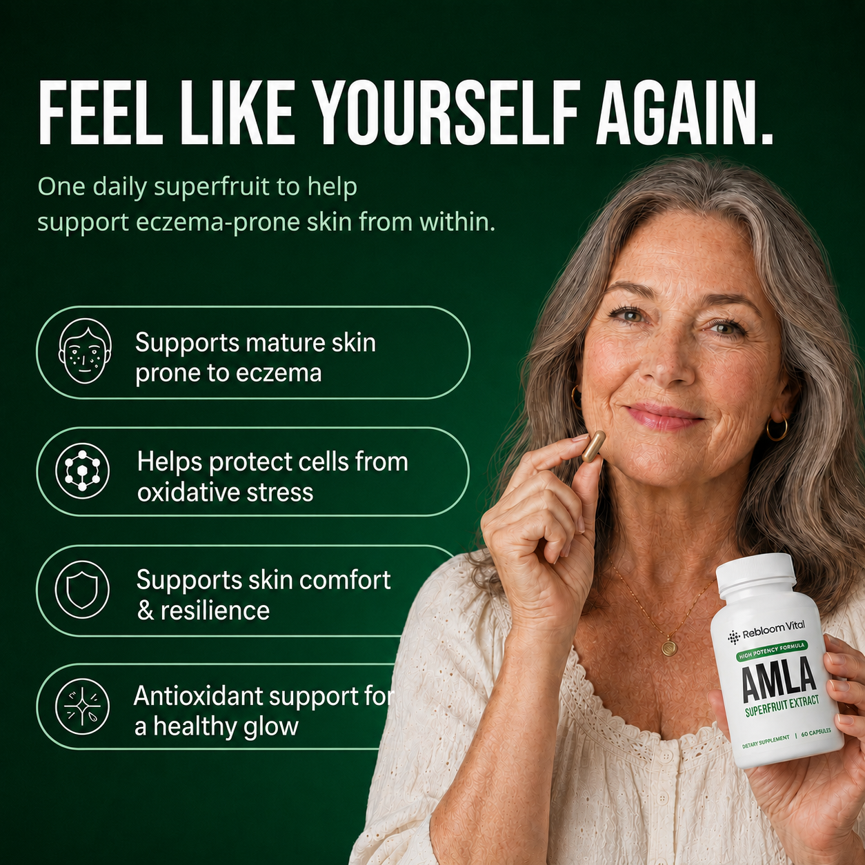AMLA SUPERFRUIT ELIMINATING ECZEMA CAPSULES